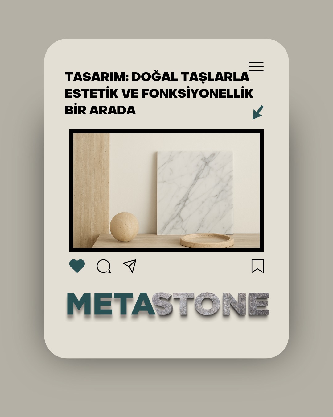 Tasarım: Doğal Taşlarla Estetik ve Fonksiyonellik Bir Arada