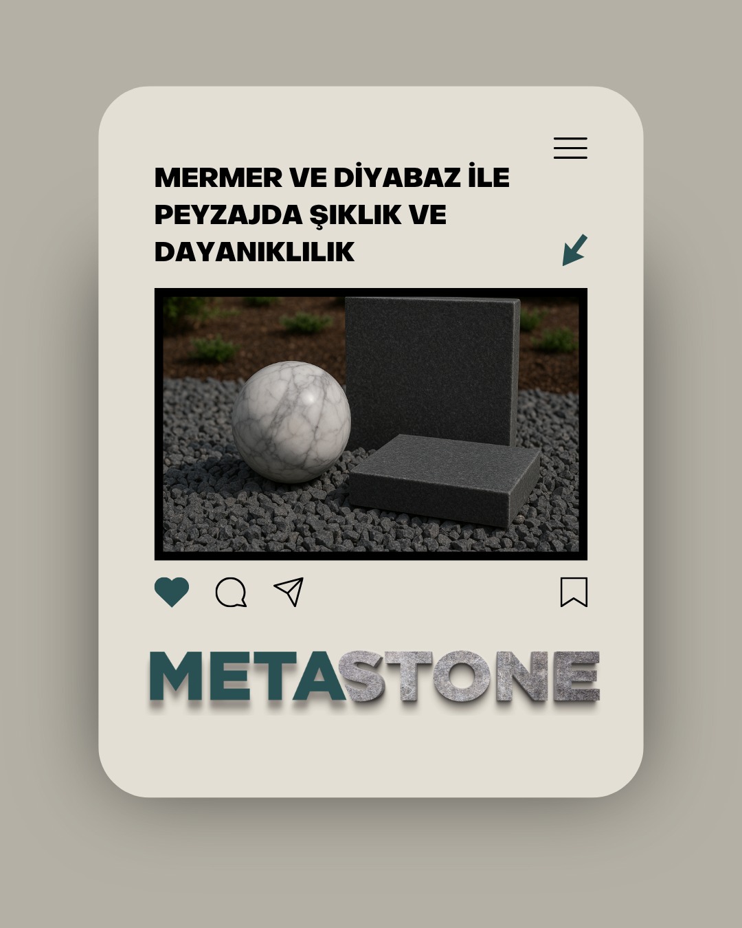Mermer ve Diyabaz ile Peyzajda Şıklık ve Dayanıklılık