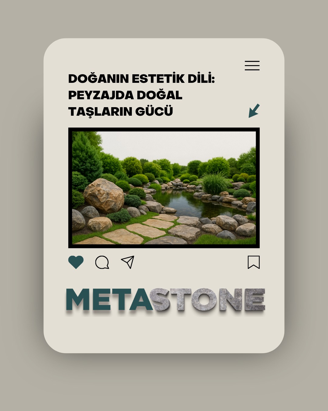 Doğanın Estetik Dili: Peyzajda Doğal Taşların Gücü