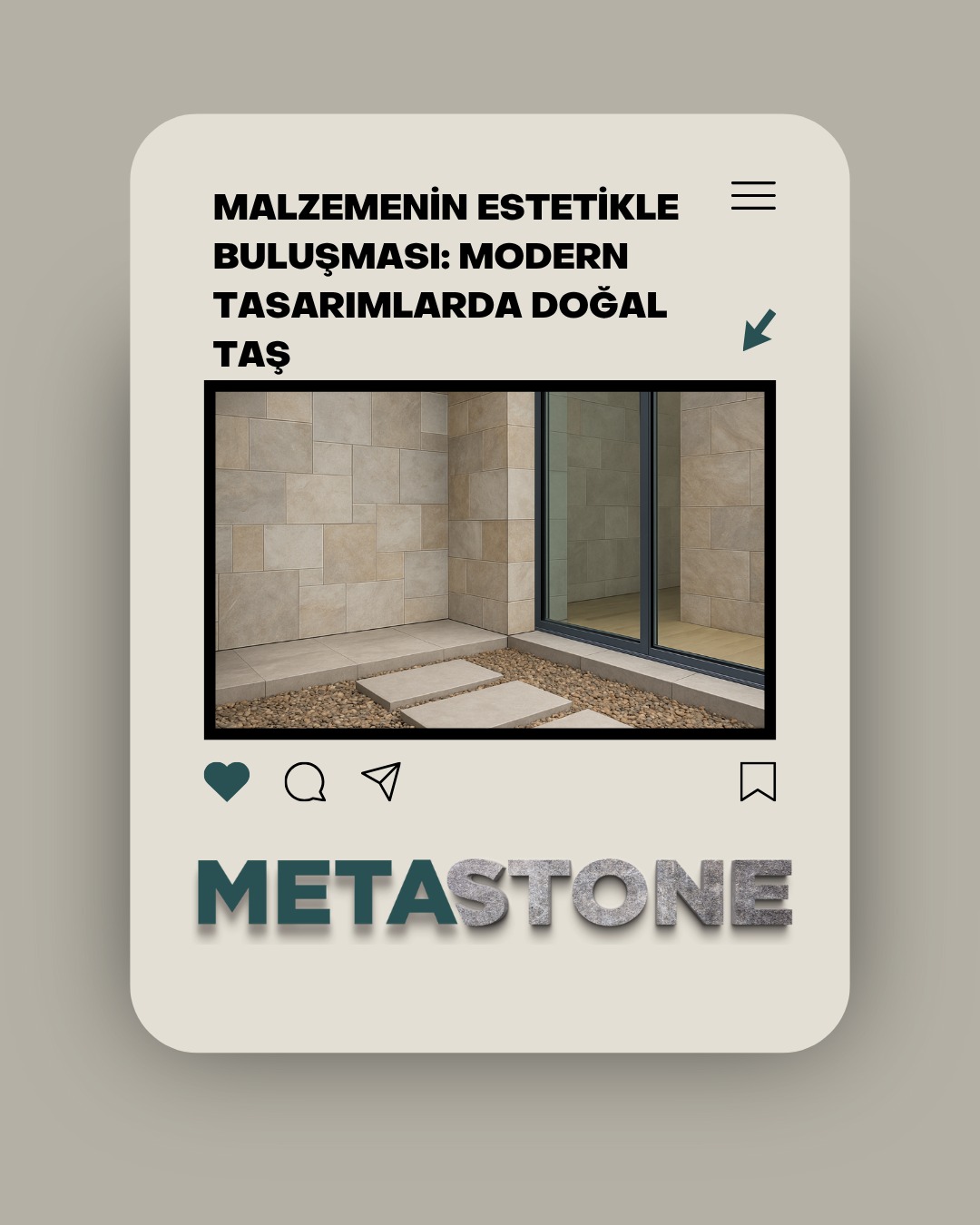 Malzemenin Estetikle Buluşması: Modern Tasarımlarda Doğal Taş