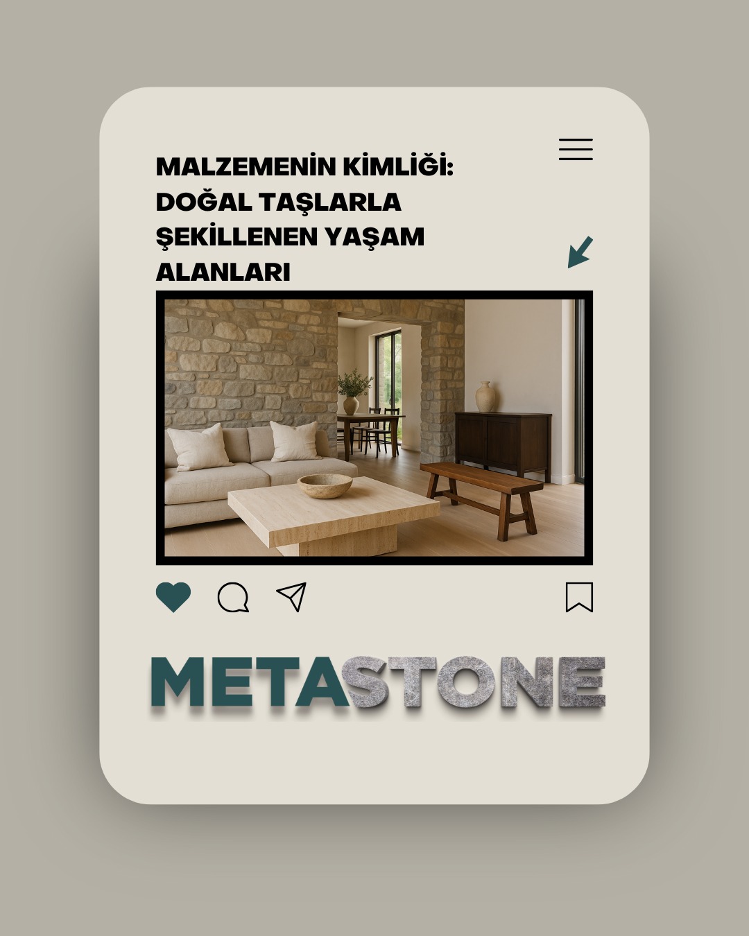 Malzemenin Kimliği: Doğal Taşlarla Şekillenen Yaşam Alanları