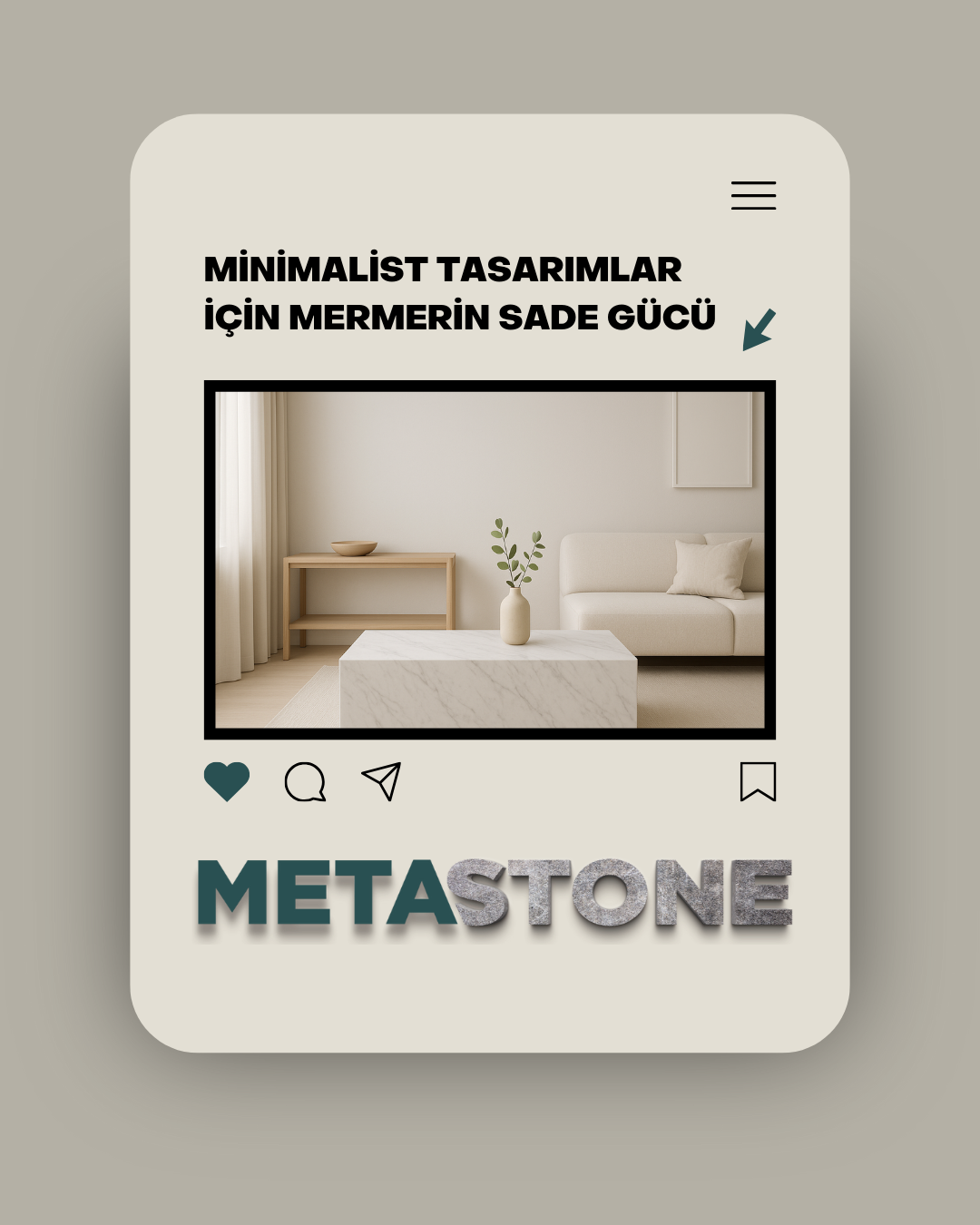 Minimalist Tasarımlar İçin Mermerin Sade Gücü 