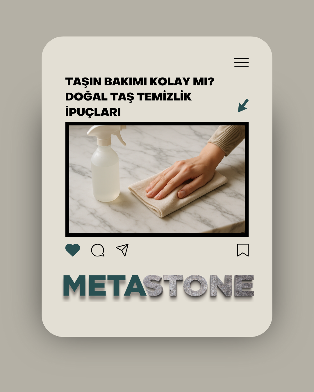 Taşın Bakımı Kolay mı? Doğal Taş Temizlik İpuçları