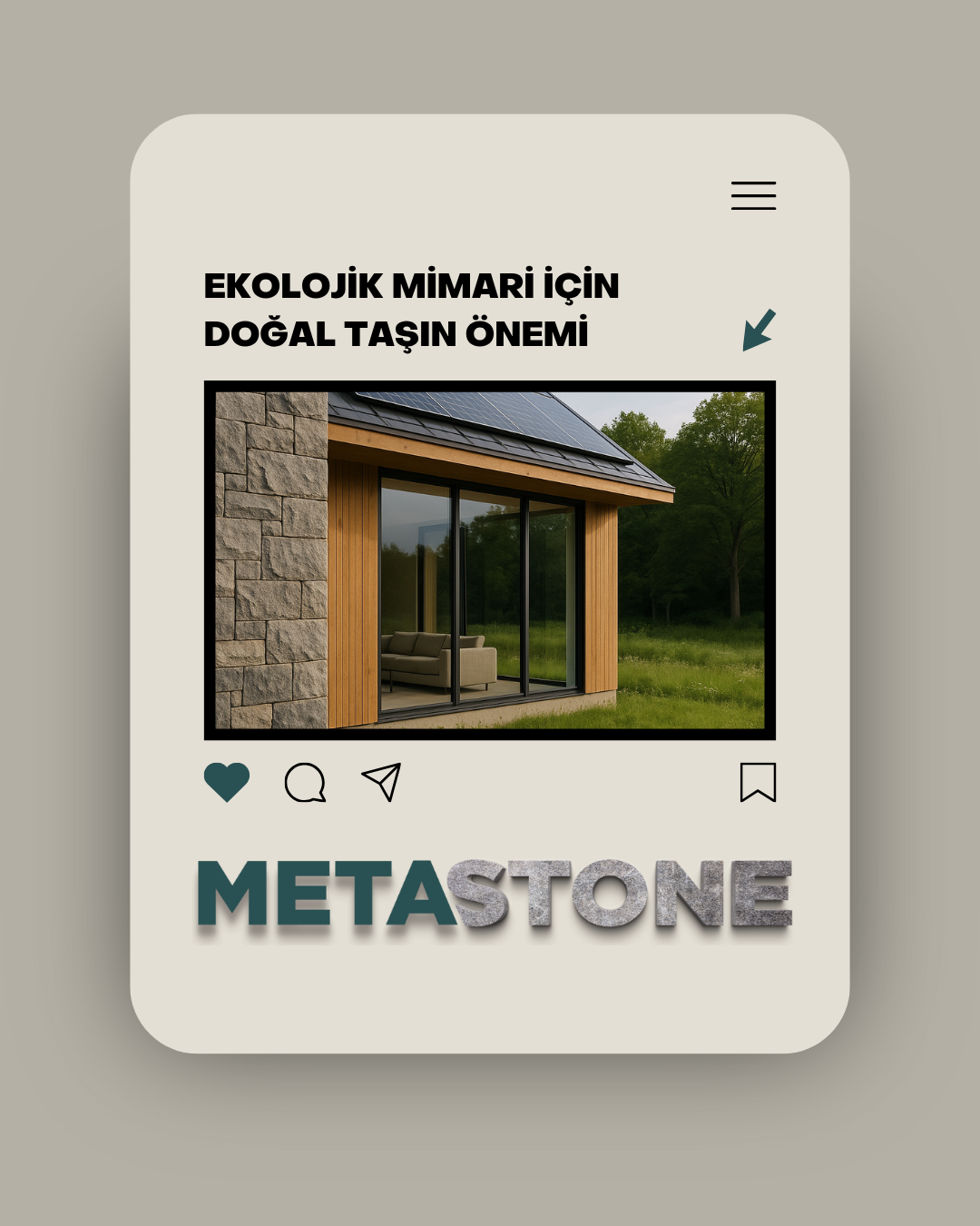 Ekolojik Mimari için Doğal Taşın Önemi