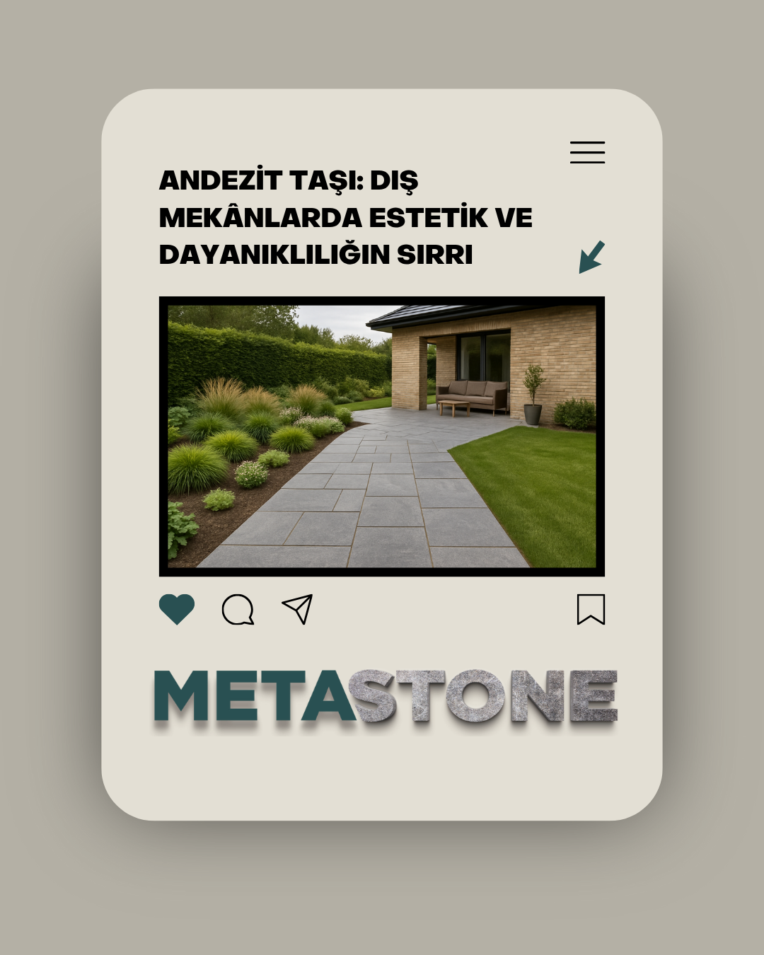 Andezit Taşı: Dış Mekânlarda Estetik ve Dayanıklılığın Sırrı