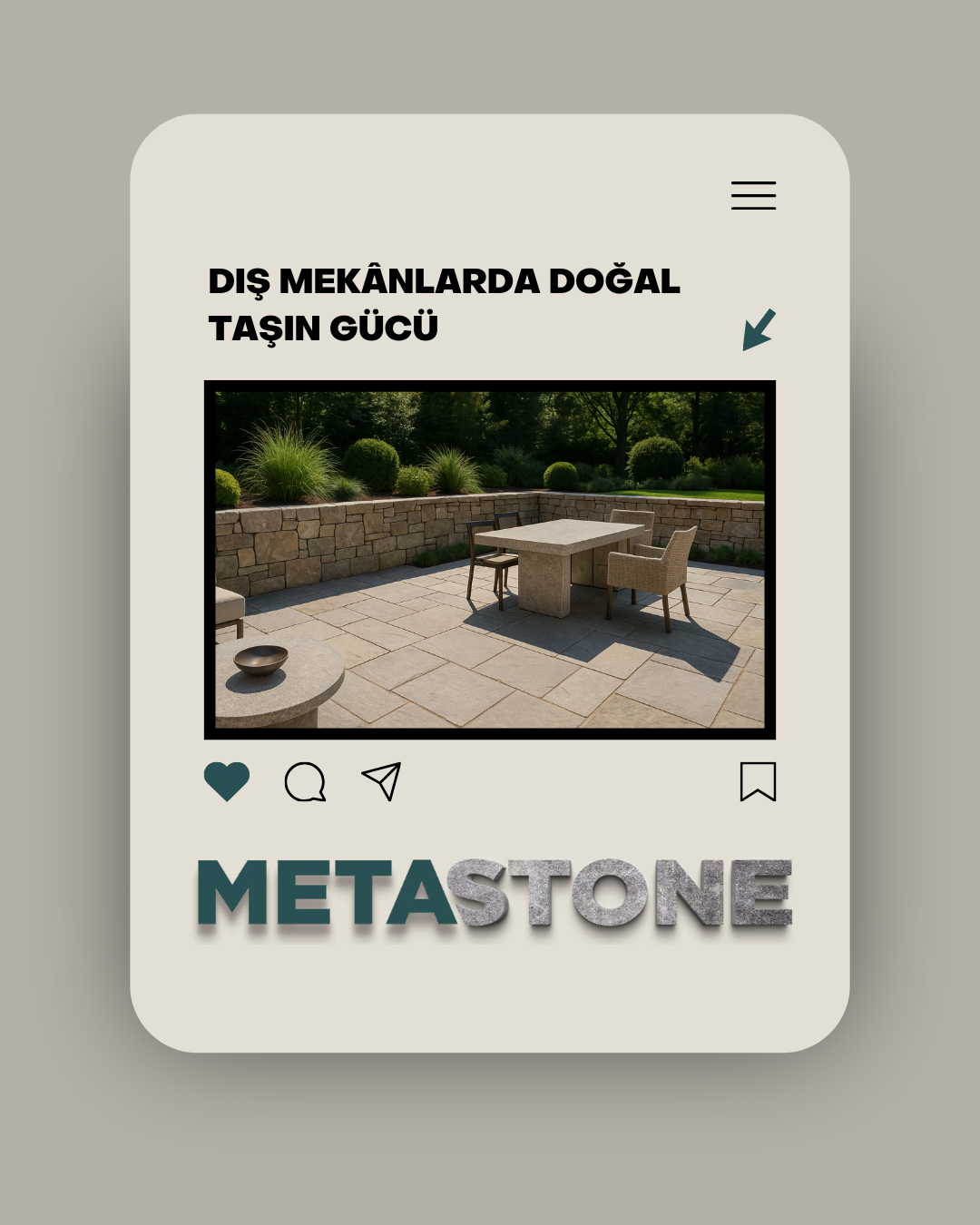 Dış Mekânlarda Doğal Taşın Gücü