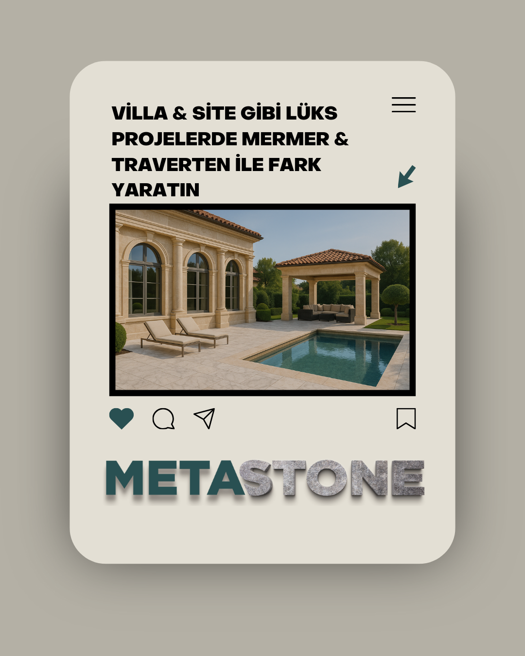 Villa & Site Gibi Lüks Projelerde Mermer & Traverten ile Fark Yaratın 