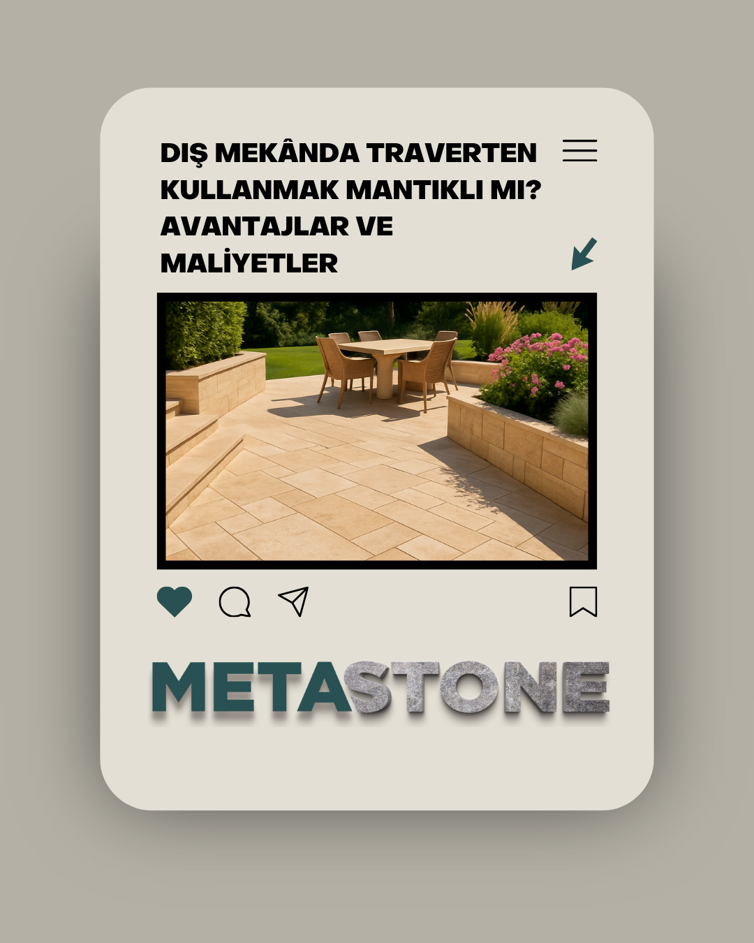 Dış Mekânda Traverten Kullanmak Mantıklı mı? Avantajlar ve Maliyetler