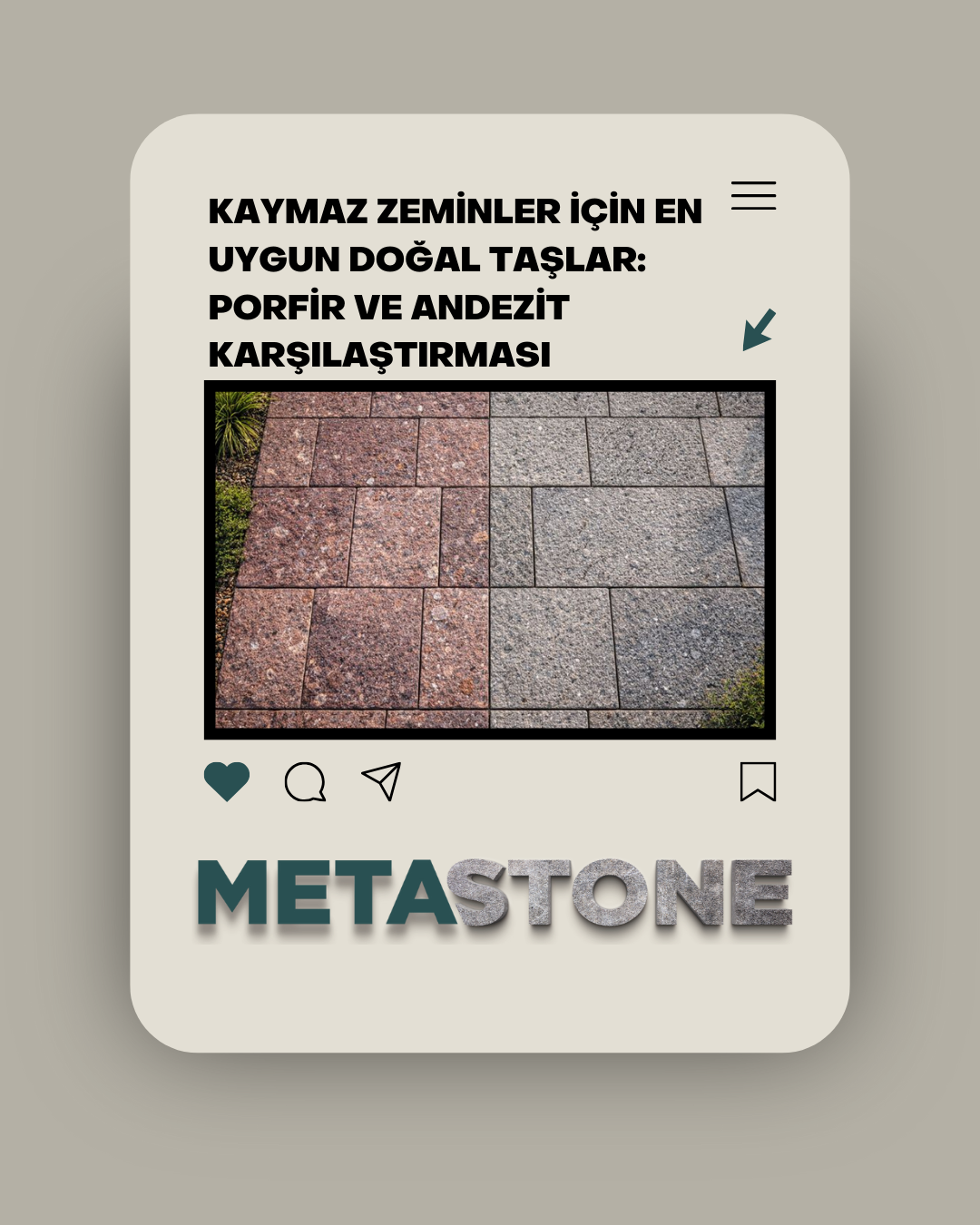 Kaymaz Zeminler İçin En Uygun Doğal Taşlar: Porfir ve Andezit Karşılaştırması